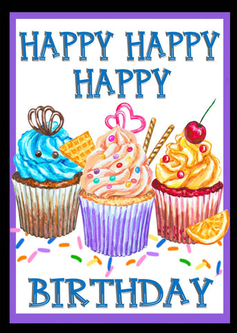 Birthday Cupcakes GF