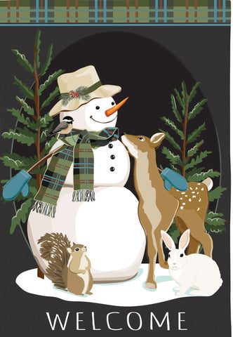 Woodland Snowman & Friends HF