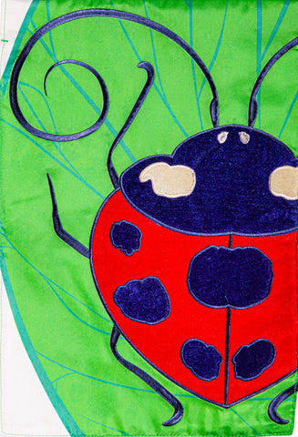 Big Ladybug Garden Flag