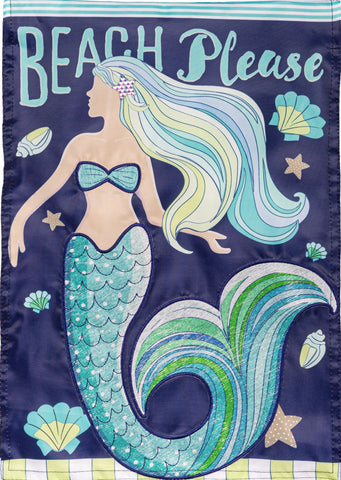 Mermaid Beach Garden Flag