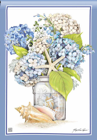 Hydrangeas and Shells GF