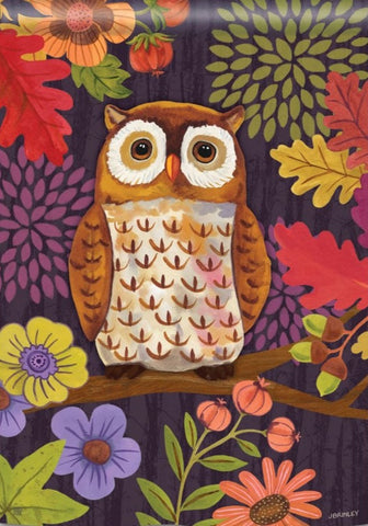 Floral Owl