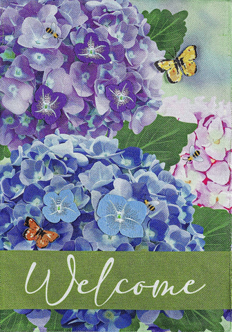 Hydrangea and Butterfly GF
