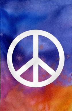 Watercolor Peace Sign GF