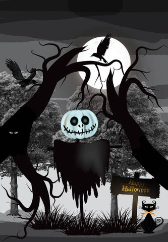 Pumpkin Man and Crow