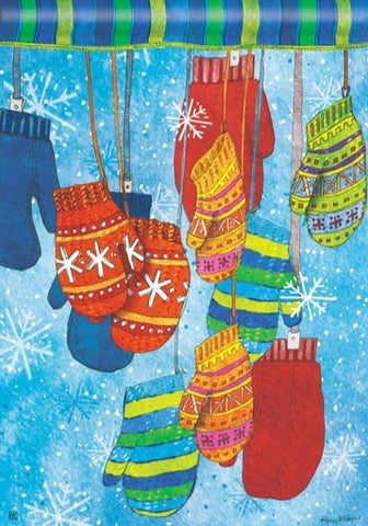 Warm Woolen Mittens