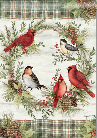Winter Bird Wreath