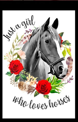 Just a girl who loves horses