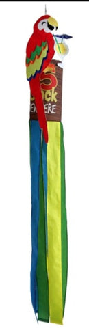 5 O'Clock Parrot Windsock