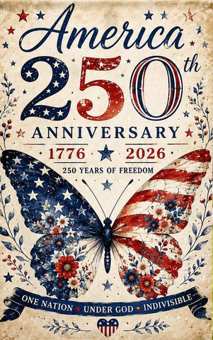250th Anniversary Butterfly GF
