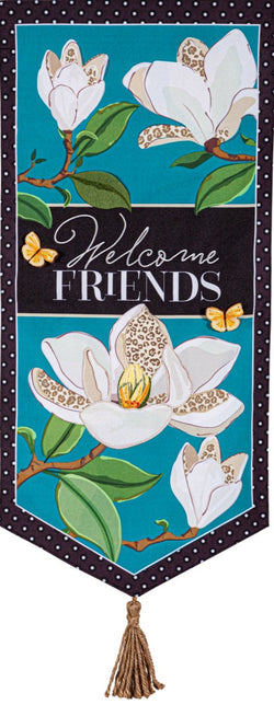 Leopard Magnolia Textile Decor