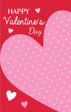Happy Valentine's Day House Flag
