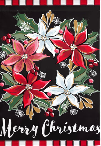 Poinsettia Wreath GF