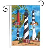 Lighthouses Garden Flag