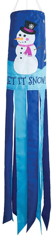 Let it Snow 40" Windsock