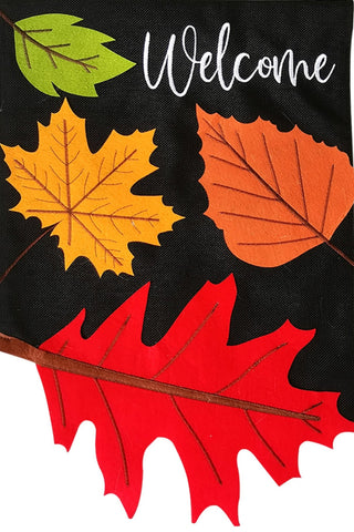 Falling Leaves Burlap GF