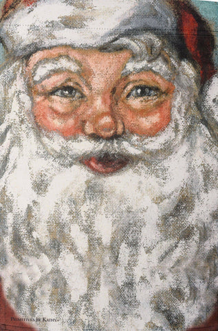 Santa Garden Flag