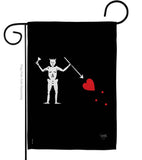 Blackbeard Garden Flag
