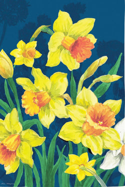 Daffodils Garden Suede