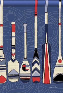 Red, White and Blue Oars GF