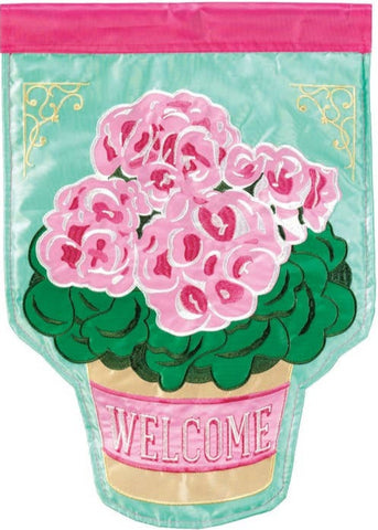 Welcome Potted Geraniums GF