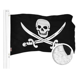 G128 Pirate Flag Swords 1x1.5 Ft
