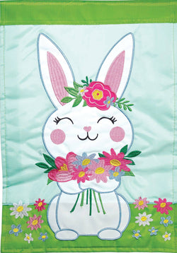 Easter Bunny House Flag