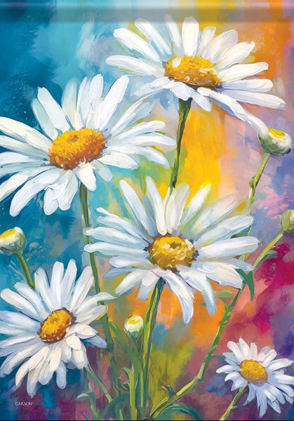 "Daisies Splash" Dura Soft™ Garden Flag