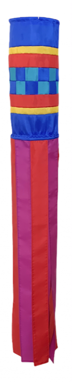 Checkerboard Windsock 5 ft L/R