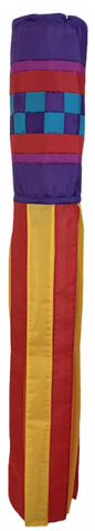 Checkerboard Windsock 5 ft