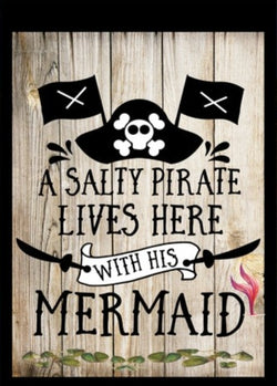 Salty Pirate Lives Here GF