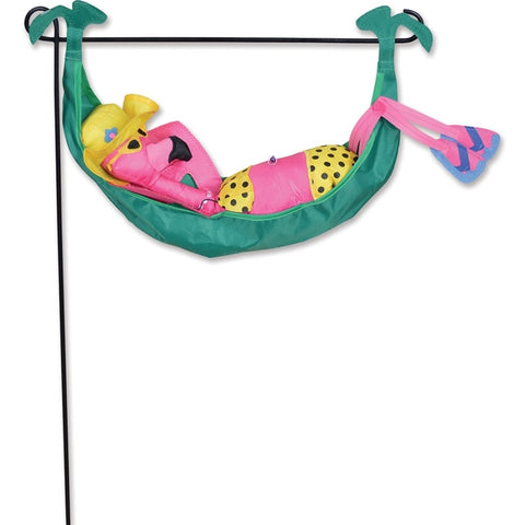 Lady Flamingo-Garden Charm : Hammock