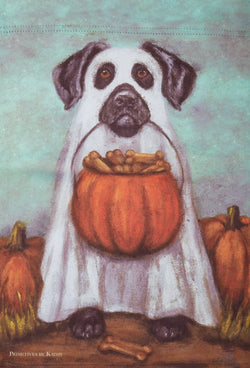 Ghost Dog Garden Flag