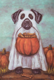 Ghost Dog Garden Flag