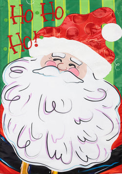 Ho Ho Ho Santa Applique HF