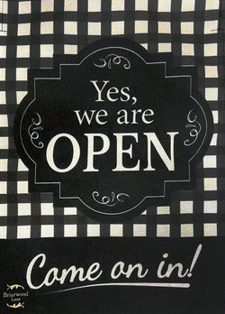 We are Open