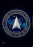 Space Force Garden Flag