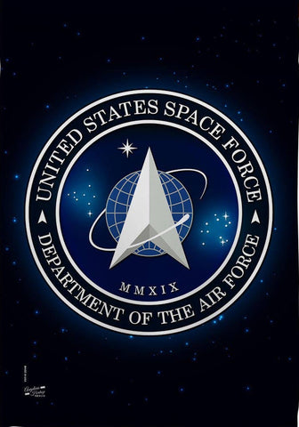 Space Force Garden Flag