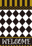 Checkerboard Garden Flag