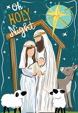Oh Holy Night House Flag
