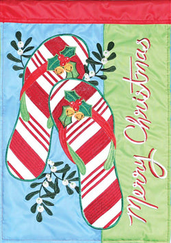 Merry Christmas Flip Flops GF