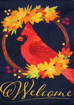 Fall Cardinal Wreath GF