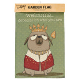 Somewhat Welcome Garden Flag - Islander Flags of Kitty Hawk, Inc.