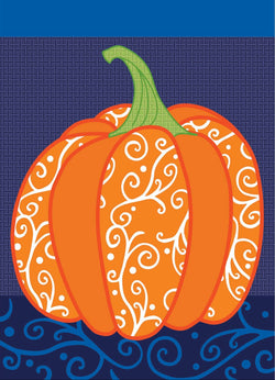 Garden Pumpkin Flag