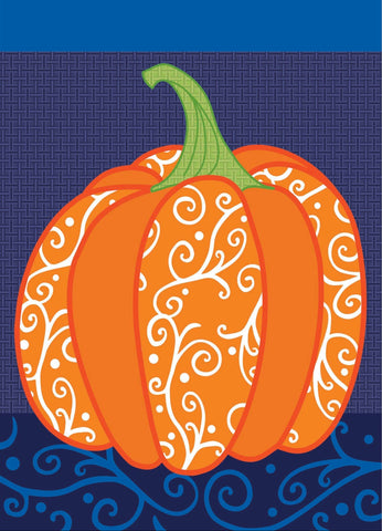 Garden Pumpkin Flag