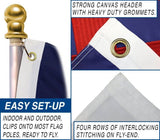 Christian Embroidered Flag 3x5ft