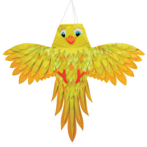 Yellow Bird Windsock