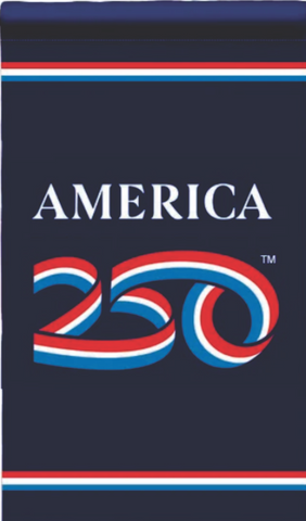 America 250th Blue Flag 2-1/2x4 ft - Islander Flags of Kitty Hawk, Inc.