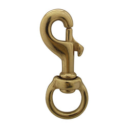 Solid Brass Swivel Snaps