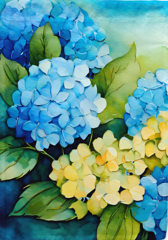 Hydrangeas in Watercolor HF